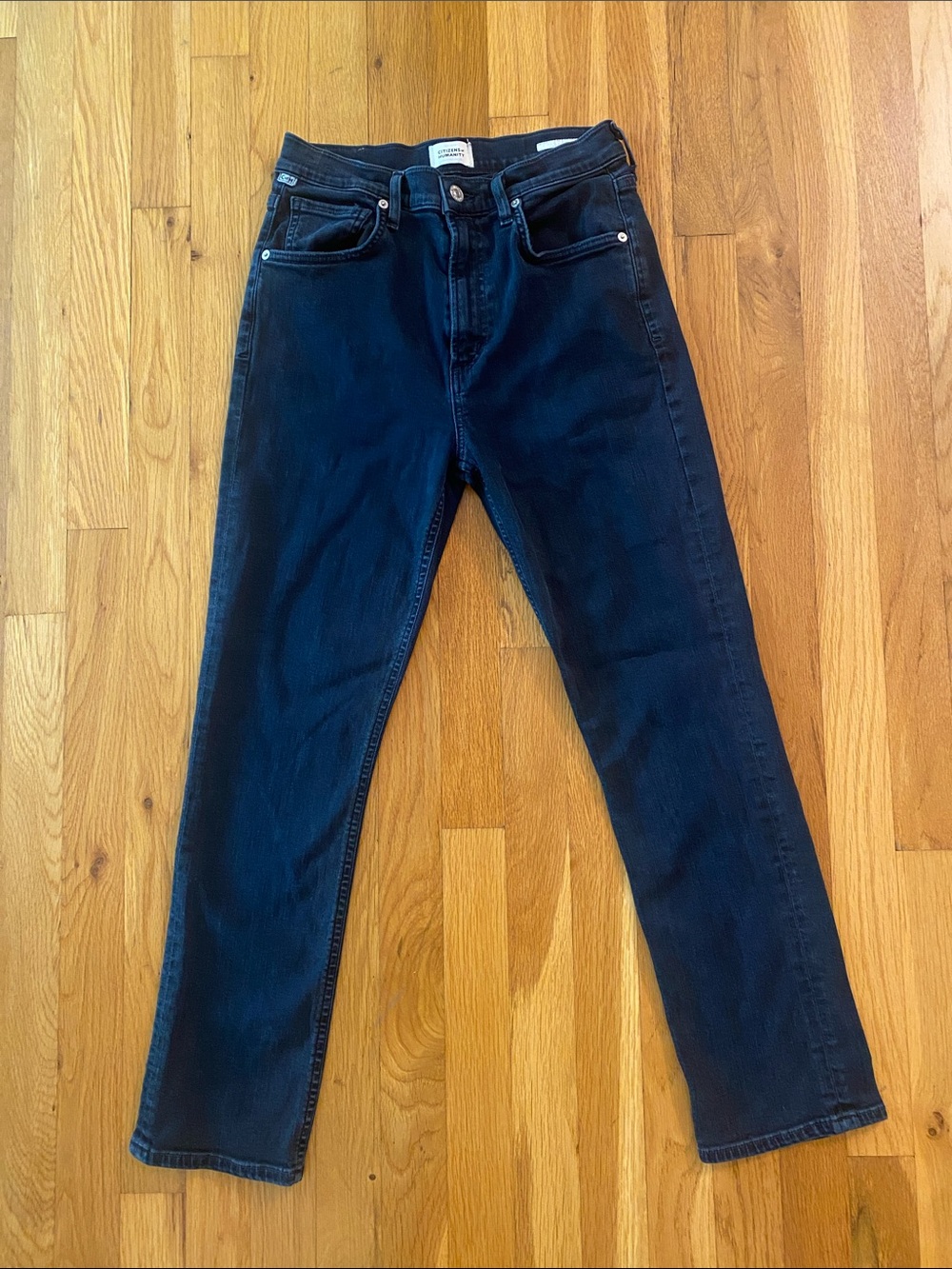 Citizens of Humanity Jolene High Rise Vintage Slim Straight Jeans Blue Size 26